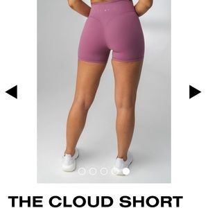 Pink balance shorts size small